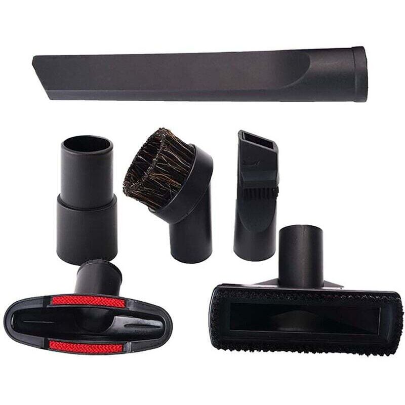Staubsauger-Zubehör, 6-teiliges Staubsauger-Düsen-Set, Fugendüsen-Düsenbürste für Staubsauger, universelles Staubsauger-Zubehör-Set, geeignet für