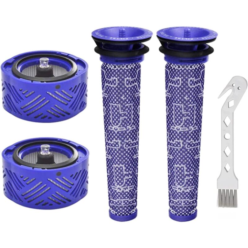 Ersandy - Staubsauger-Zubehör, Dy-son Ersatzfilter für V6 Staubsauger-Zubehör, kompatibel mit Dy-son V6 Absolute V6 Animal V6 Motörhead V6 hepa
