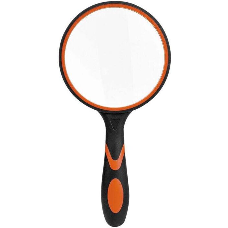 Aiperq Große Leselupe für wissenschaftliche Bücher, Zeitungen, Lesen, Insekten, Hobbys, Premium-Beobachtung, Schwarz und Orange