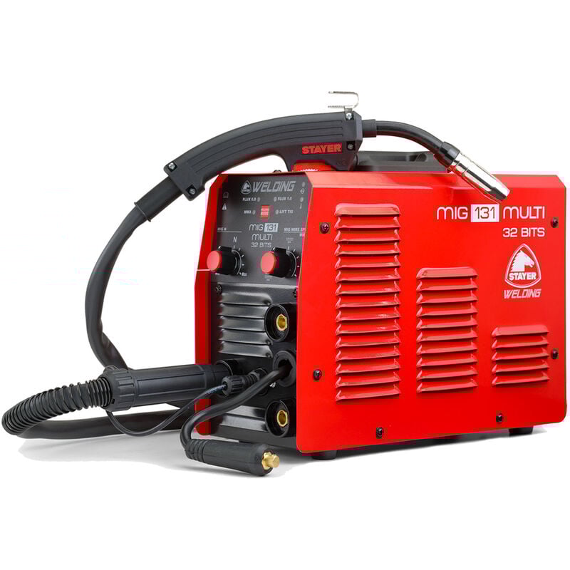 Stayer mig 131 multi Inverter-Schweißgerät - Rot