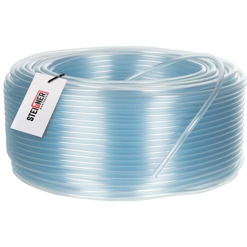 Benzinschlauch Wasserschlauch pvc Schlauch Transparent, Durchmesser: 3-5 mm, Länge: 1 m, SBS-01-1 - Steigner