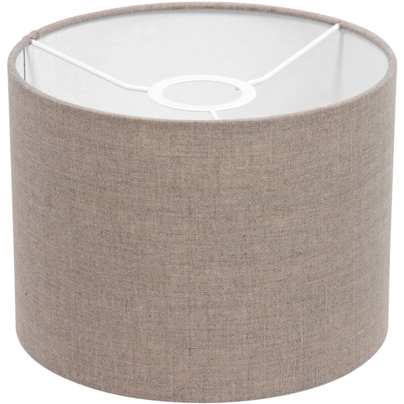 Steinhauer - lampenschirm - Shade - grau - leinen - Ø 20cm - E27