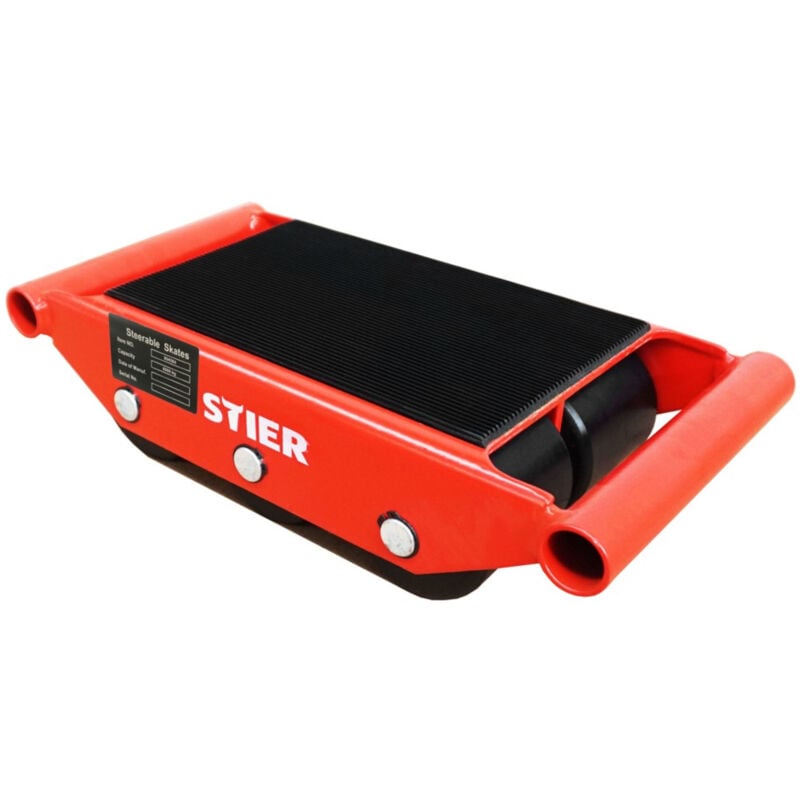 Fahrwerk mit 6 Nylon-Rollen, Tragkraft 6000 kg - Stier