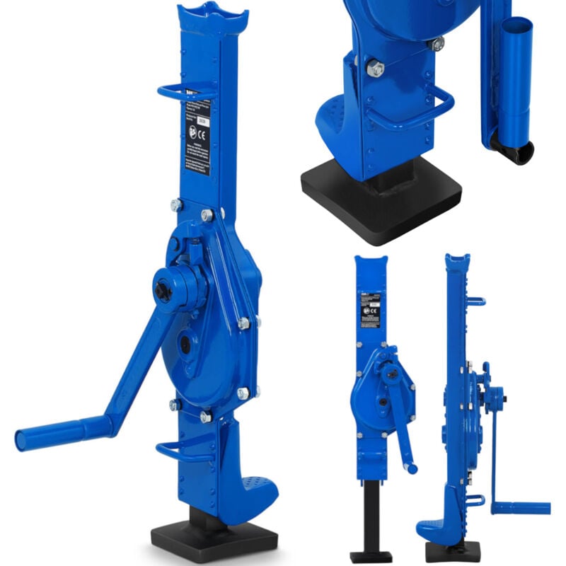 MSW - Stockwinde Zahnstangenwinde Stahlwinde Hubwinde Kurbelwinde 1500 kg