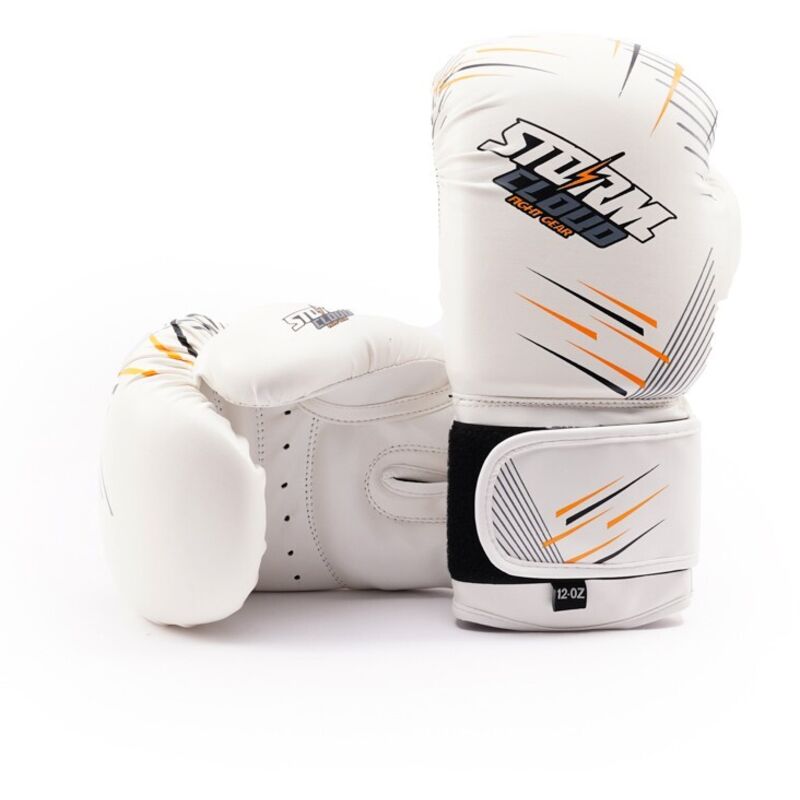StormCloud StarFall Boxhandschuhe, Weiß und Gelb, 16 oz