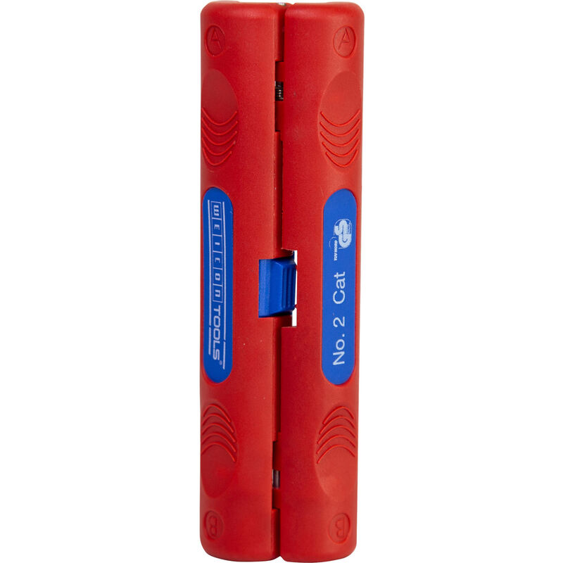 Weicon - 10054014 Abisolierwerkzeug Geeignet für CAT5-Kabel, CAT6-Kabel, CAT7-Kabel, Twisted-Pair Ka