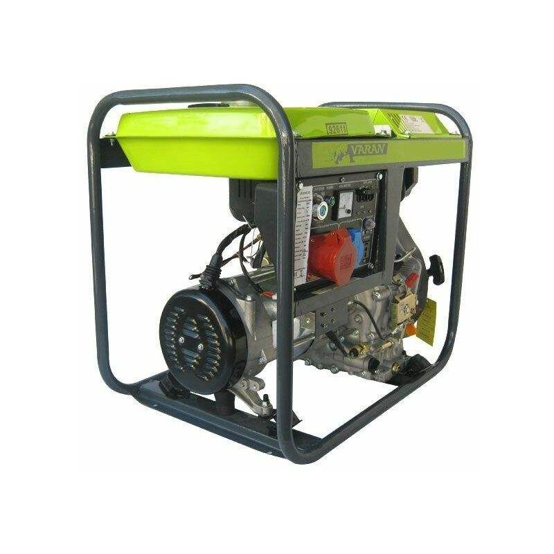 No Brand - Varan Motors - 92611 stromerzeuger 5KVA stromaggregat 400/230V diesel dreiphasen stromgenerator