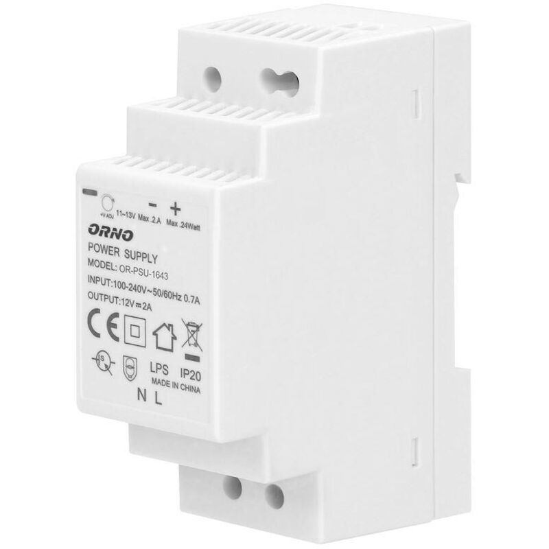 Hutschienen-Netzteil 12VDC 2A 24W OR-PSU-1643