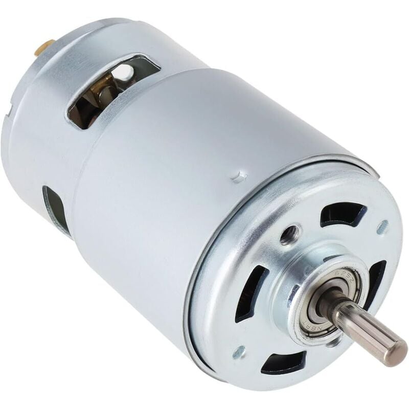 Stück 775 Gleichstrommotor, 12 V – 36 V, 12.000 U/min, Hochleistungs-Hochgeschwindigkeits-Rundwellenmotor für Drohnen-Rasenmäher, Elektrowerkzeuge,