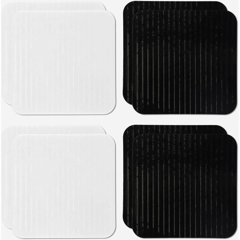 Stück Anti-Rutsch-Teppichstopper, 10x10cm, Anti-Rutsch-Teppichquadrate, Anti-Rutsch-Teppichaufkleber, für Hartholzböden, Küche, Schlafzimmer