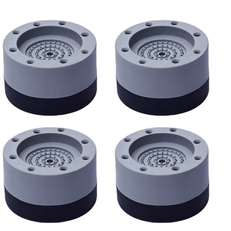 Stück Antivibrationspads, Gummifüße für Waschmaschinen, Waschmaschinen-Fußpads, Antivibrationspads, für Waschmaschinen und Trockner (erhöhte Höhe)