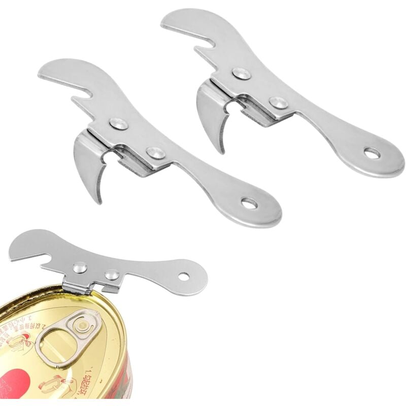 2 Stück Dosenöffner, Flaschenöffner, Dosenöffner, manueller Dosenöffner, Dosenöffner, Bierdosenöffner, Schmetterlingsdosenöffner,