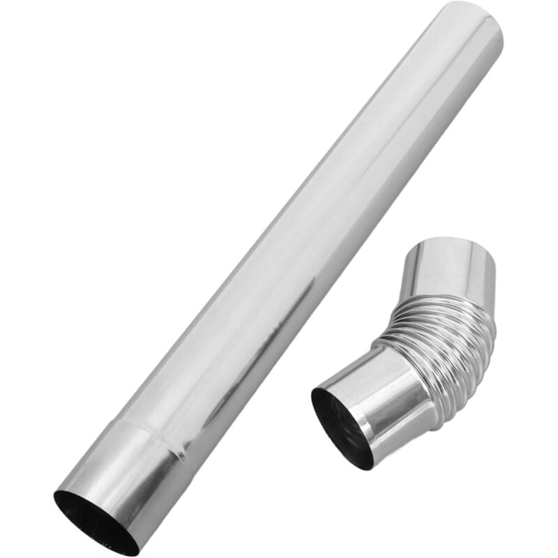 Stück Edelstahl-Winkelstücke für Camping-Ofenrohr und Küchenkamin, Zubehör für Zelte und Häuser