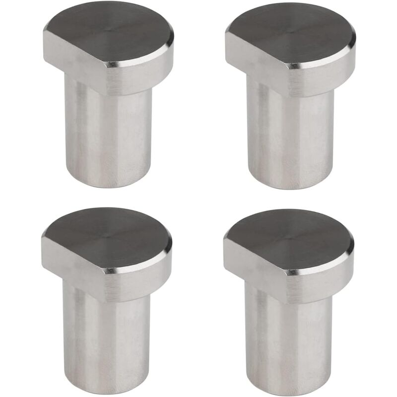 Stück Holzbearbeitungs-Tischklemme 20 mm, Stopp-Werkbank-Hundeklemme aus Aluminiumlegierung, T-Schiene Holzbearbeitungsloch-Werkbank-Zubehör