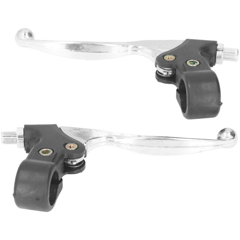Stück Kupplungshebel, Mini-Bike-Bremshebel, 22 mm, links/rechts, Aluminiummetall für 1947–1949 Offroad-Pocket-Bike-Lenker