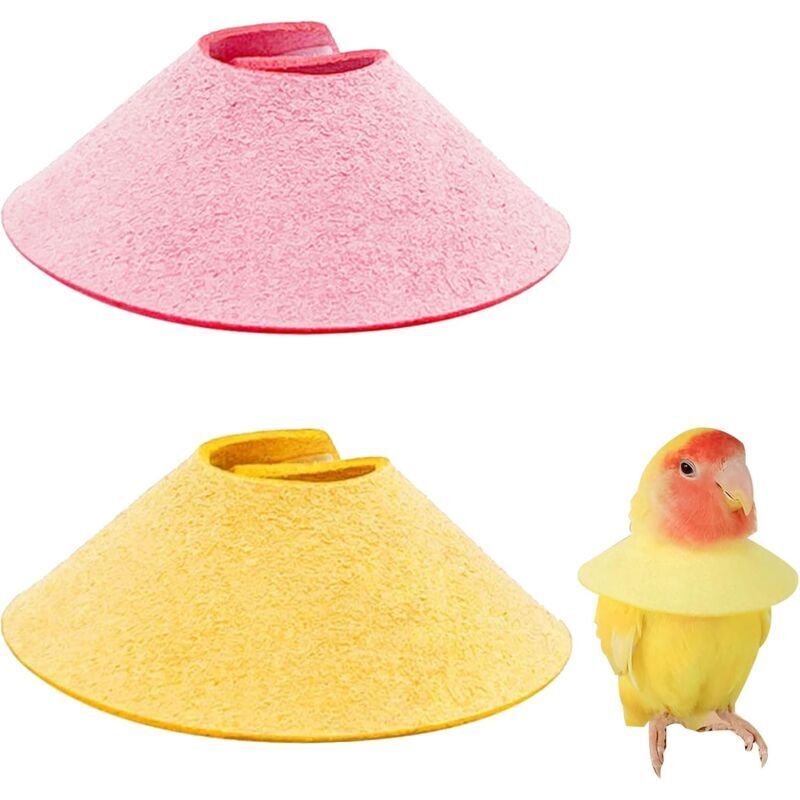 Stück Papageien-Anti-Biss-Halsband, Papageien-Halsband, Papageien-Erholungskegel, Schutzring, Papageien-Bissschutz, Anti-Biss-Halsband für Papageien