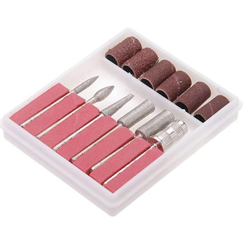 Jalleria - Stück Sekundärköpfe für Acrylkunst, Maniküre, perfekt für Nagelstudios und Schönheitssalons und kleine handgemachte Puder