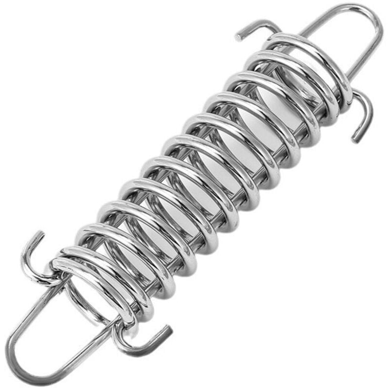 Stück Sonnensegelfeder, Sonnensegel-Spannfeder, Sonnensegel-Spannfeder, Campingzelt-Spannfeder, Stahlzelt-Federseil-Schnalle