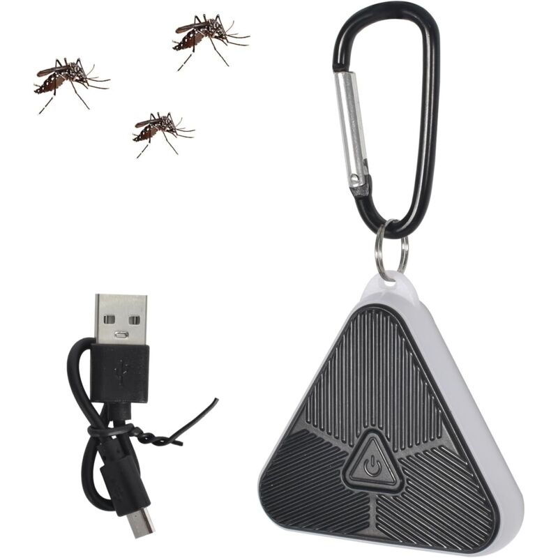 Stück Ultraschall-Mückenabwehr, tragbarer Außen-/Innen-Schädlingsbekämpfer gegen Insekten und Spinnen, wirksame Abwehr gegen Fliegen, Ratten,