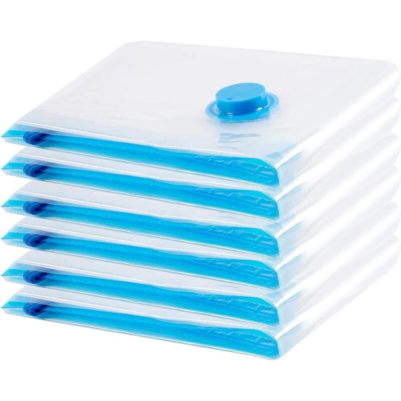 Stück Vakuum-Aufbewahrungsbeutel, Vakuum-Kleidungsbeutel, wiederverwendbare Vakuum-Aufbewahrungsbeutel für Bettzeug, Kleidung, Bettdecken, Matratzen,