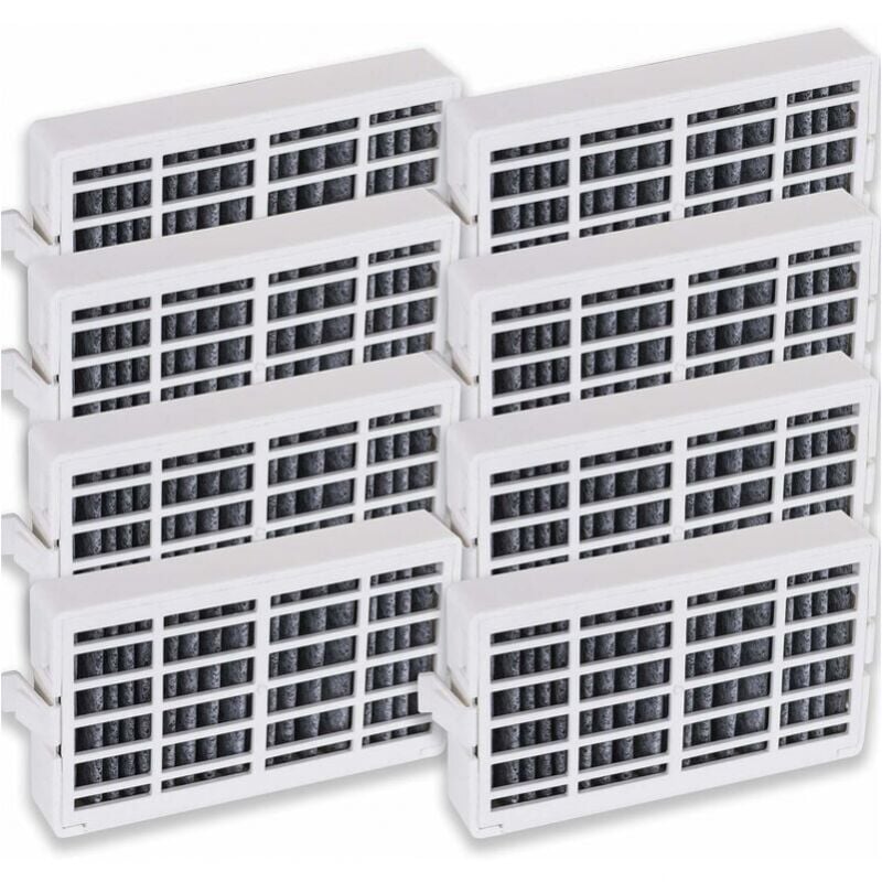 8 Stück Whirlpool Whirlpool-W10311524 RAF1180 Kühlschrank-Desodorierungsfilter, Aktivkohlefilter, geeignet für Whirlpool-W10311524 RAF1180