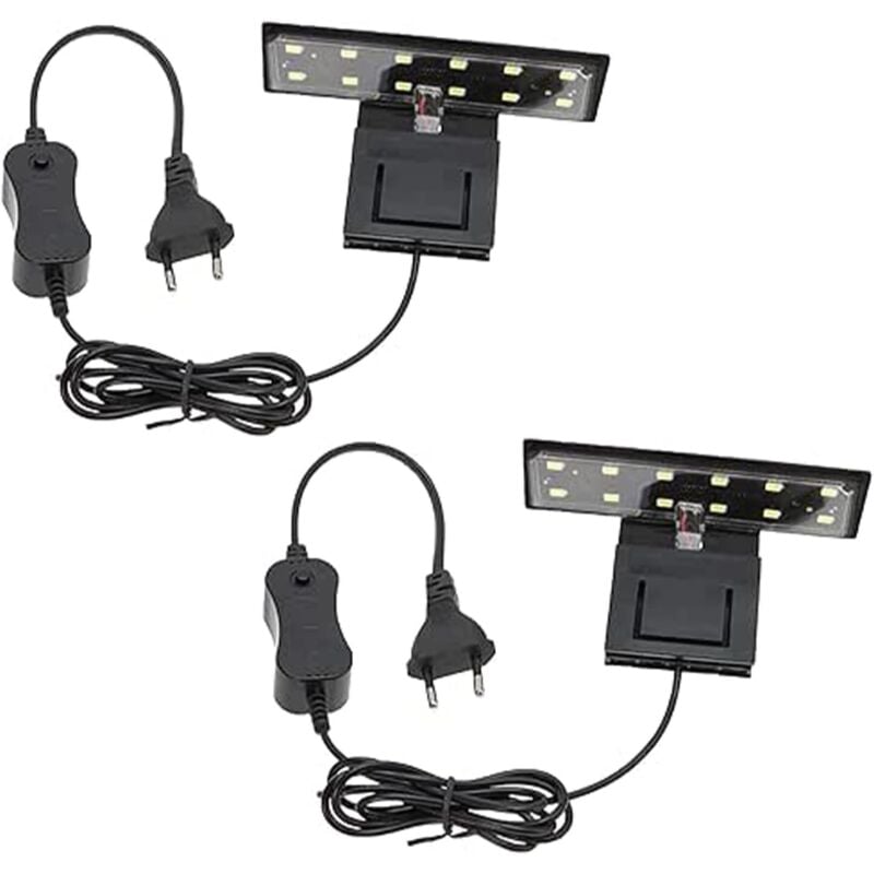 stücke Aquarium Led Lampe Aquarium Licht Led Nano Aquarium led beleuchtung Aquarium beleuchtung X3 220V 6W Aquarium Beleuchtung für Wasserpflanzen