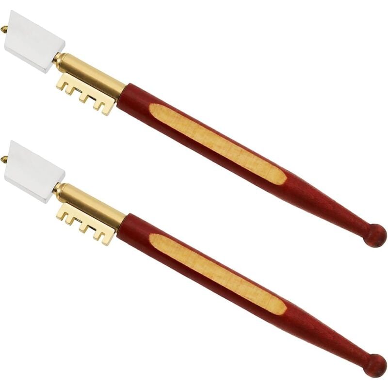 stücke Diamant Spitze Glasschneider Glas Schneiden Werkzeug Holzgriff Glas Cutter Fenster Spiegel Werkzeug