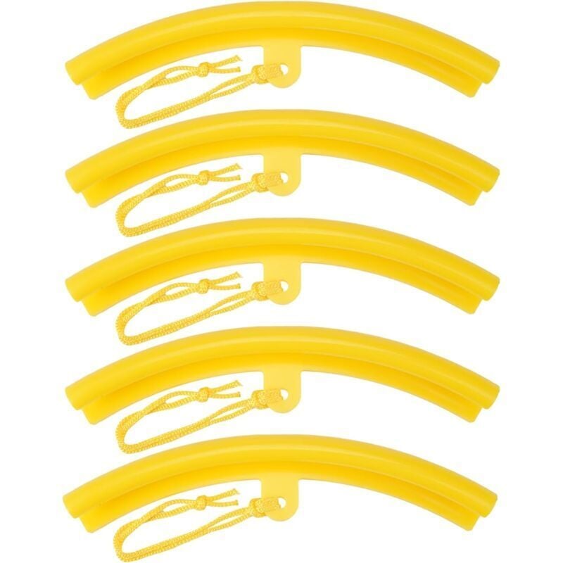 Odipie - Stücke Felgenschutz Werkzeugschoner Felgenschutz, Autoreifen Felgenschutz, Radschutzwechsel mit Löchern und Seilen für Auto-Motorradfelgen