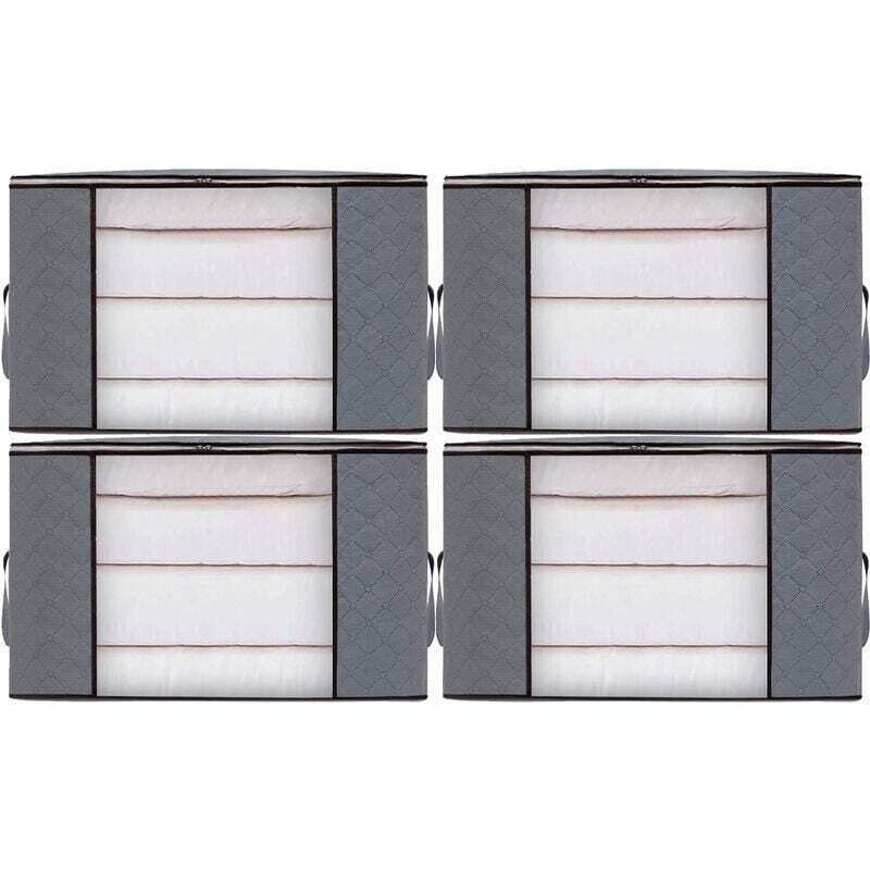 Stücke Große Kleidung Lagerung Taschen Faltbare Moving Boxen Quilt Abdeckung für Decke Spielzeug Kleidung