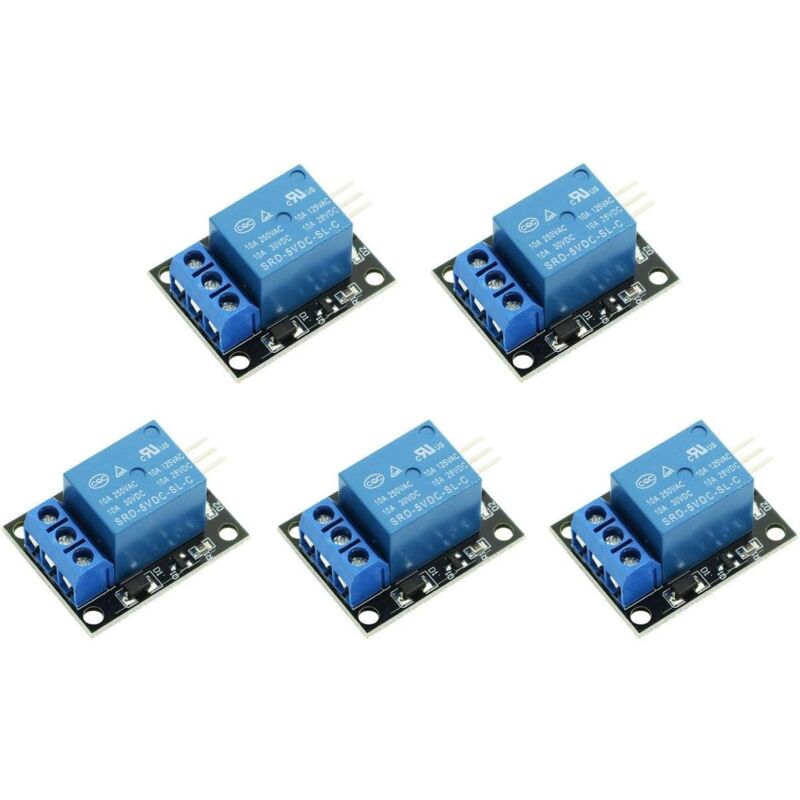 Tonchean - stücke KY-019 5 v Einkanal-Relaismodulplatine für pic avr dsp arm für Arduino Relaisspannungsdetektor-Tester