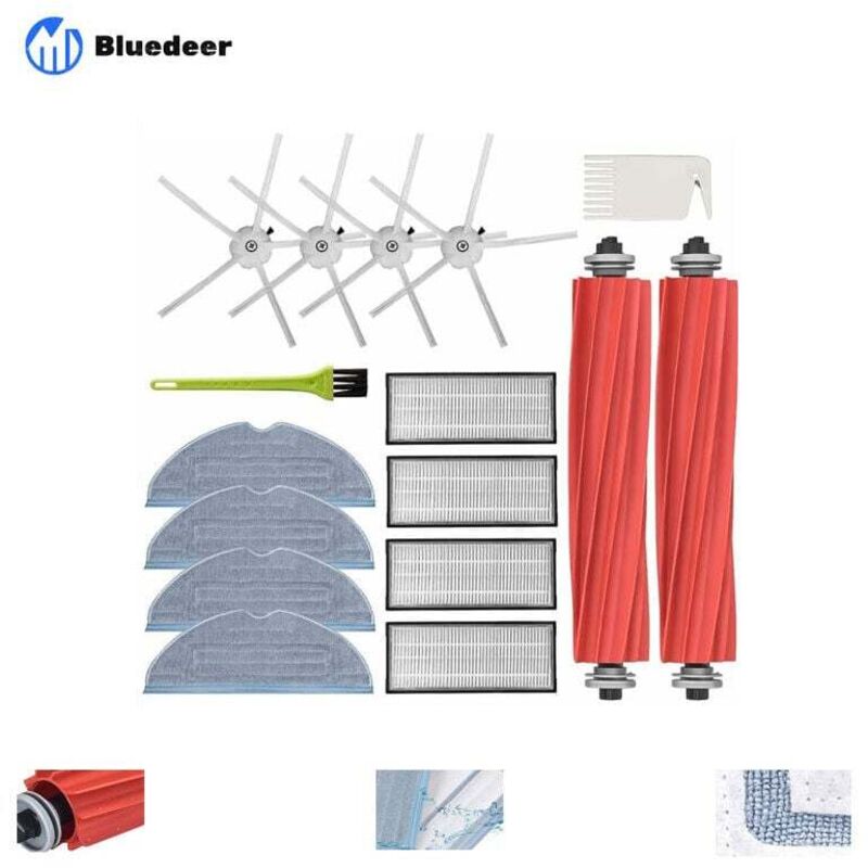 stücke Mopp Tücher für Roborock S7 S7 Plus S7 Max Ersatzteile Zubehör für Roborock S7 T7s T7s Plus Roboter staubsauger Kit 3 thsinde