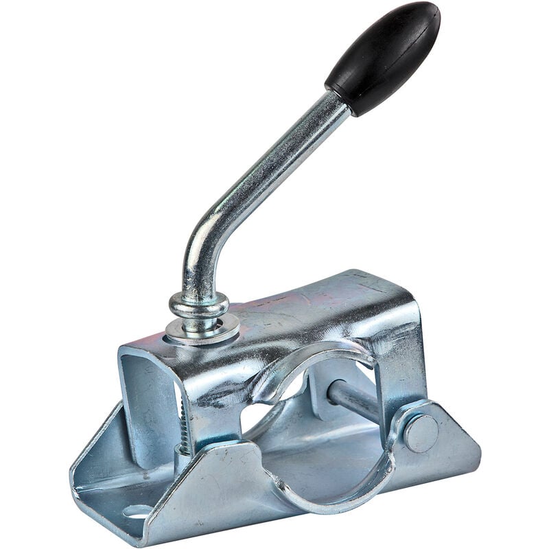 Dema - Stützradhalter verzinkt 48 mm Klemmhalter für Stützrad Anhänger Wohnwagen