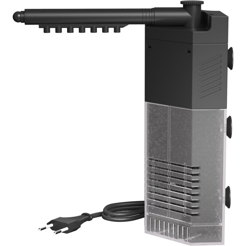 JP-092 Innenfilter Aquarium mit Pumpe 250 l/h 3W Eckfilter s für kleines Aquarium bis 40 l - Sunsun