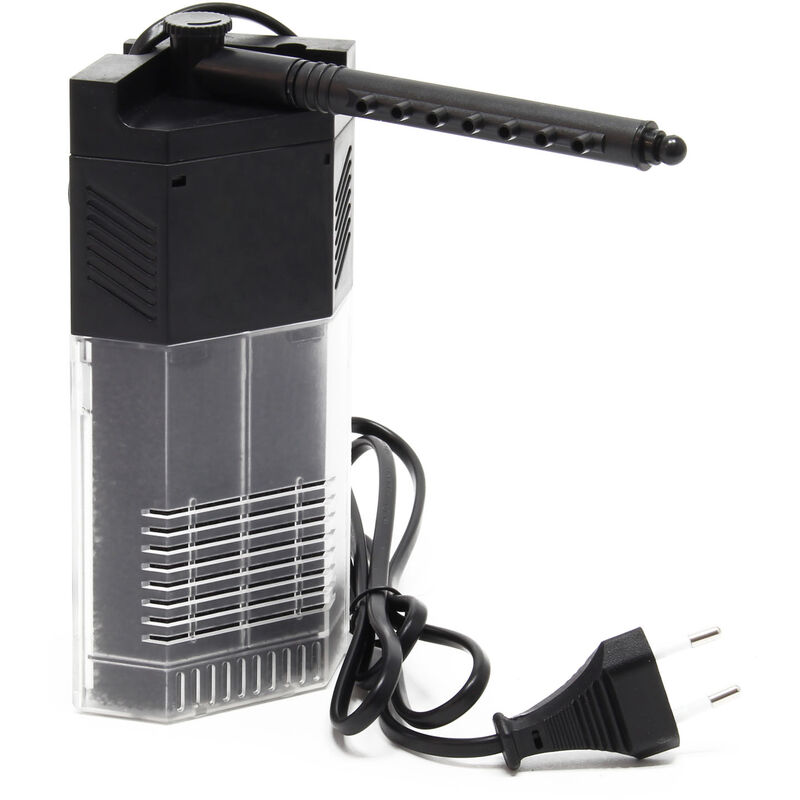 SunSun JP-093 Innenfilter Aquarium mit Pumpe 450 l/h 5W Eckfilter m für kleines Aquarium bis 60 l