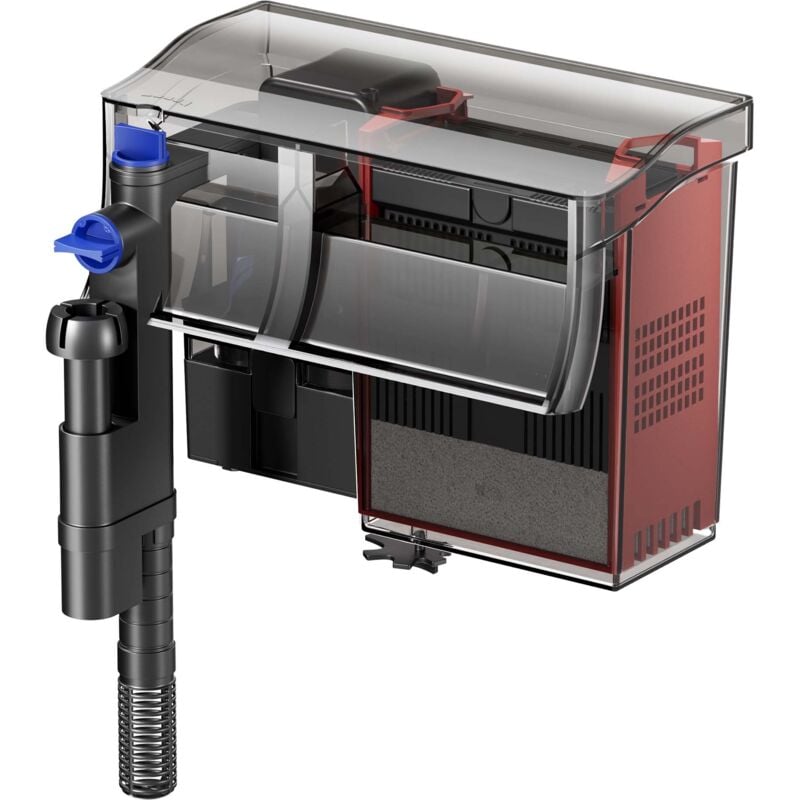 CBG-800 Hang On Filter mit UVc-Lampe, Anhängefilter 800 l/h für Aquarien bis 190 l - Sunsun