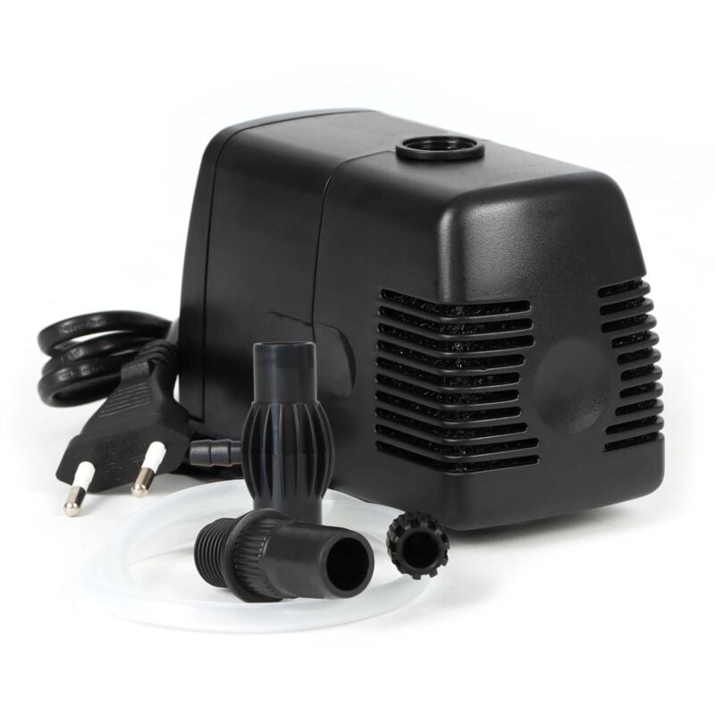 HJ-1542 eco Aquarium Pumpe 1400 L/h 28 w kleine Aquariumpumpe mit Filterschwamm und Sauerstoffschlauch für Mini Aquarium - Sunsun