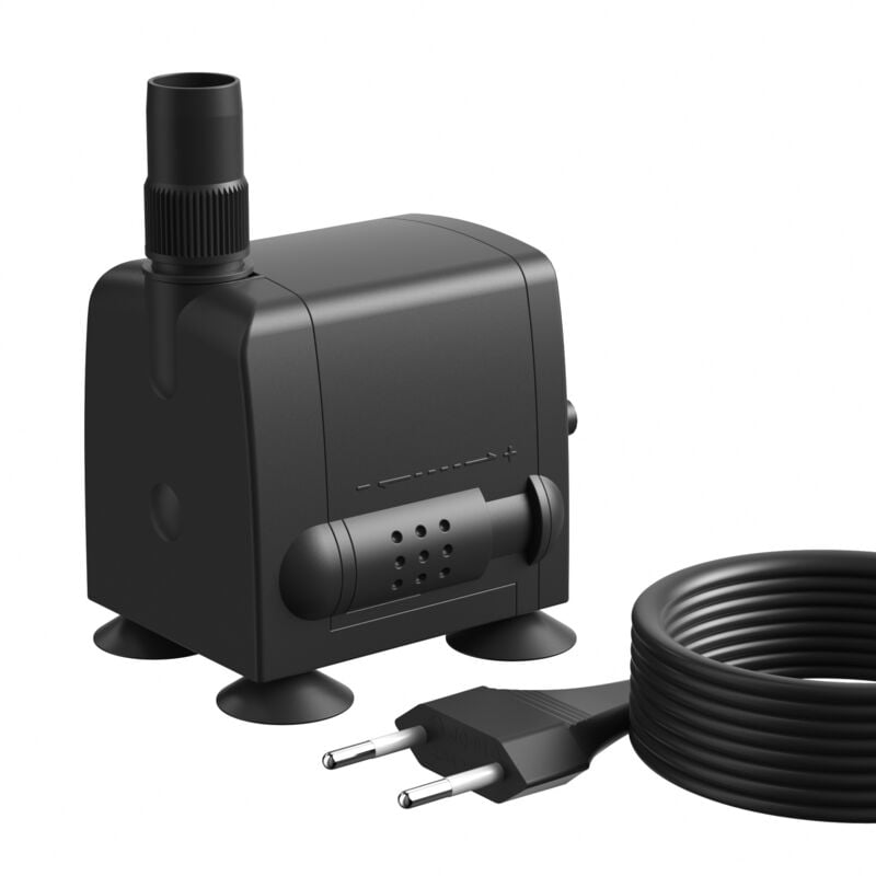 JP-033 Aquarium Pumpe 600l/h 8W kleine Aquariumpumpe für Mini Aquarium 25L kompakte Wasserpumpe für Nano Aquarien - Sunsun