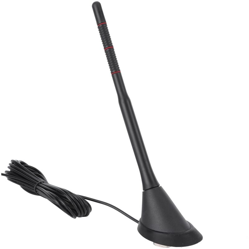 SUNXURY Auto-Aktiv-Verstärker-DAB+FM-Antenne, Dachmontage, Radioantenne, wasserdicht, digital, universell, 12 V