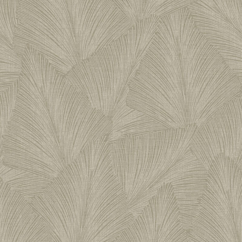 Superfresco Easy - Vliestapete Maya Grafik Blatter Gold Sand 10mx52cm