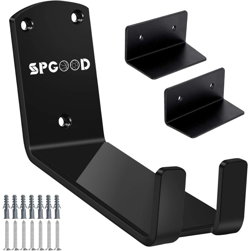 3 in 1 Fahrrad-Wandhalterung, Fahrrad-Wandhalterung, Fahrradaufhänger & 2x Halter & 2x Schutzpolster, Tragkraft 32KG, Wandhalterung für Fahrräder