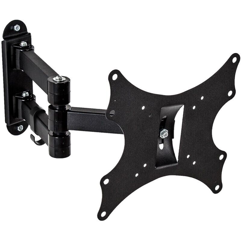 TV-Wandhalterung 17-37 Schwenk- und Neigefunktion - TV-Wandhalterung, TV-Halterung mit Gelenkarm, Schwenk- und Neige-TV-Wandhalterung für