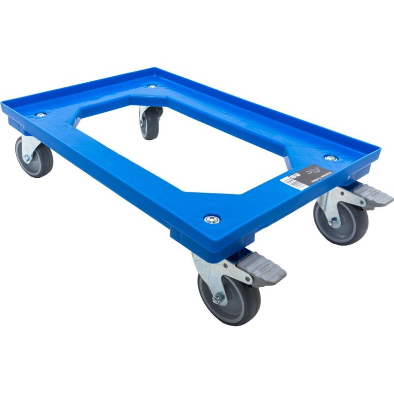 Surplus Systems Rollwagen für Eurobox 60 x 40 cm mit Feststellbremse Boxen, Körbchen & Kisten