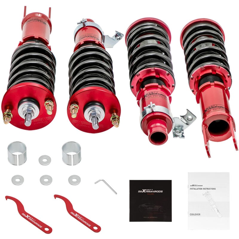 Gewindefahrwerk Stoßdämpfer Für Honda Civic EG1 EG2 EG3 EG4 EG5 Acura IntegraGewindefahrwerk Stodmpfer for Honda Civic EG1 EG2 EG3 EG4 EG5 Acura