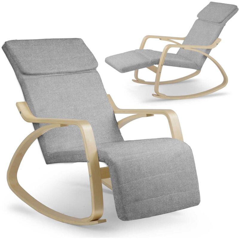 Suzi Schaukelstuhl – Hellgrau