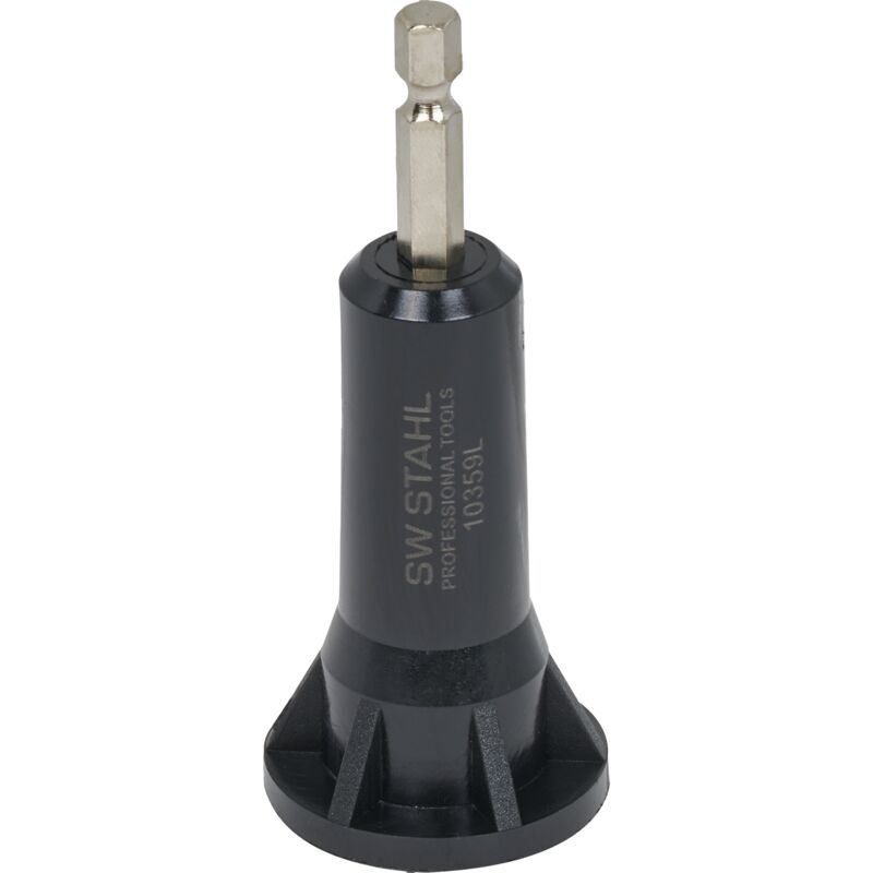 SW-Stahl 10359L-1 Radnabenschleifer 1/2 I Bohrmaschinen Schleifaufsatz I für Winkelschleifer I Schleifaufsatz Akkuschrauber I Radnabe Reinigung I