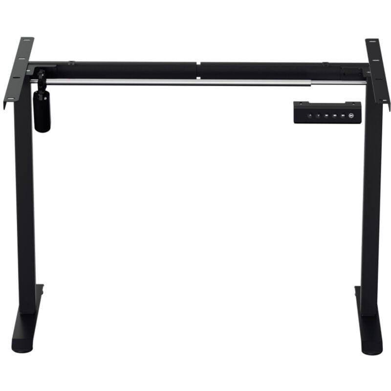 Höhenverstellbarer Schreibtisch Elektrisch Gestell für Schreibtisch Höhenverstellbar Elektrisch mit Motor, schwarz - Swanew