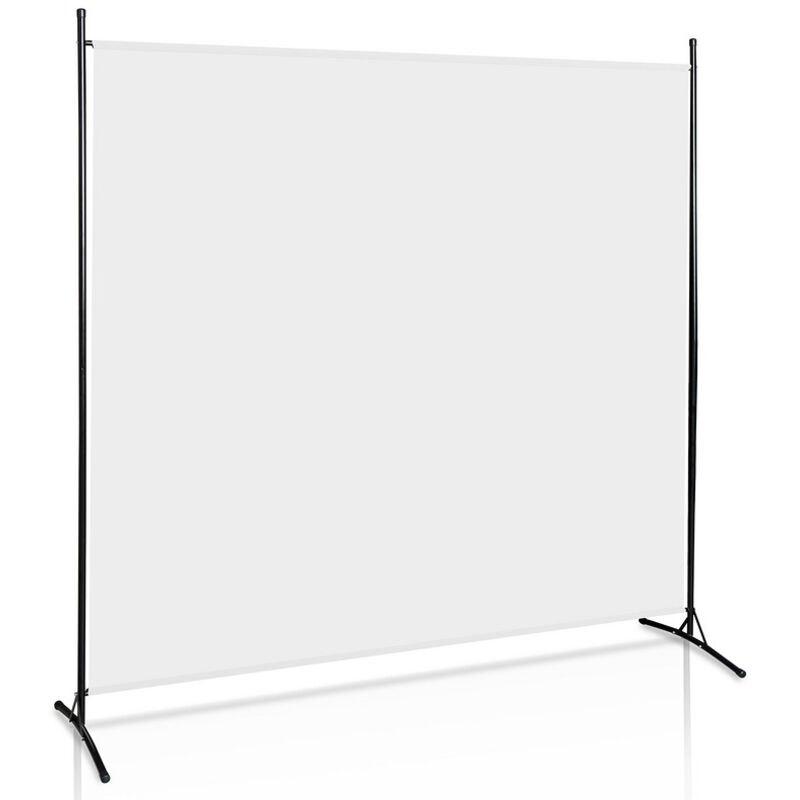 Paravent Paravants & Raumteiler Spanische Wand Zimmer Trennwand Outdoor Raumteiler Raumtrenner 1 fach Beige - Swanew