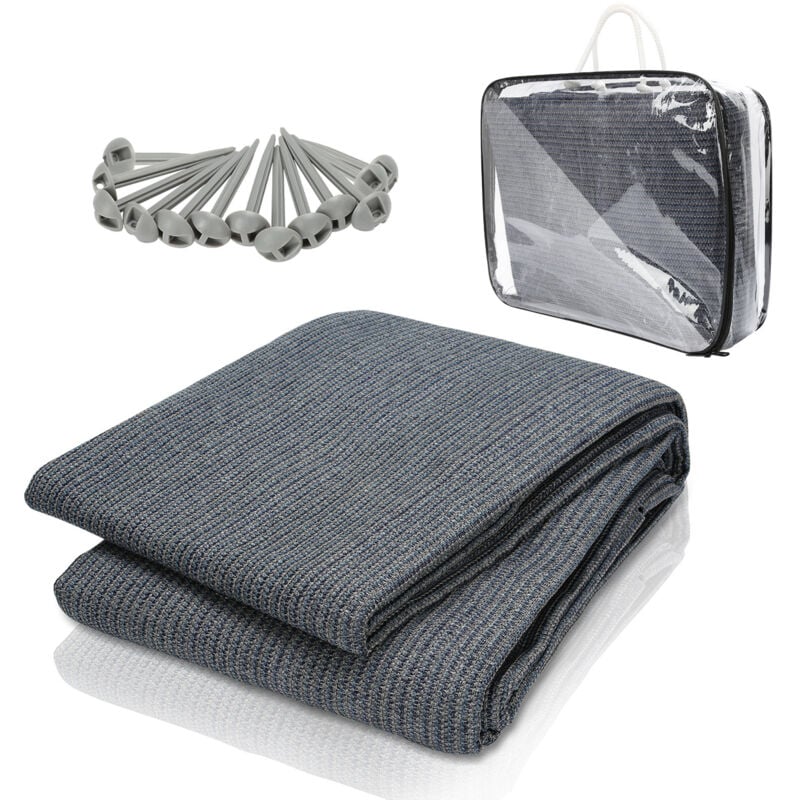 SWANEW Vorzeltteppich Zeltteppich Markisenteppich Campingausrüstung Zeltplane Wasserdichte Outdoor Campingteppich Zeltboden Picknickdecke