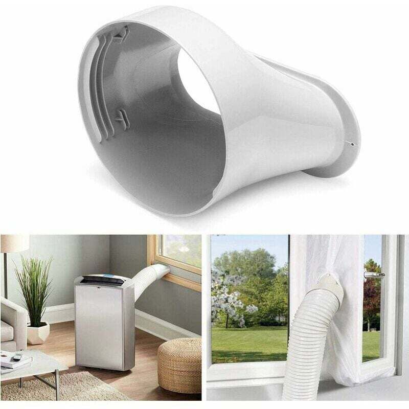 Schlauchadapter für Fensterklimaanlagen, 15 cm Flachanschluss, T-Audace-Fensteradapter, Schlauchverbinder, Schiebefenster-Set, Schlauchadapter für