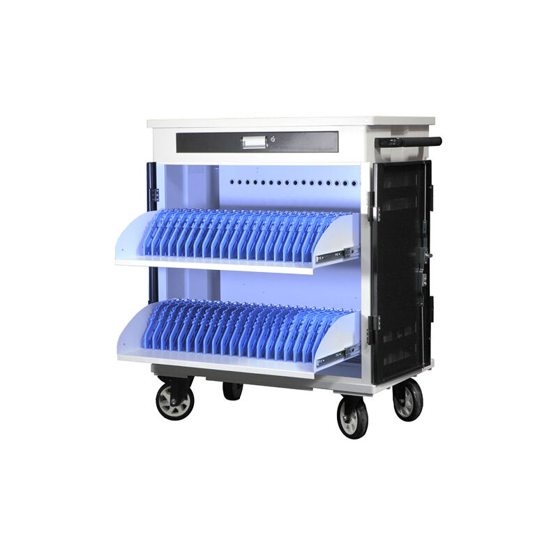 Tabletwagen für 40 Tablets - mit antibakteriellem UV-C-Licht - Safecart 40 Pro+